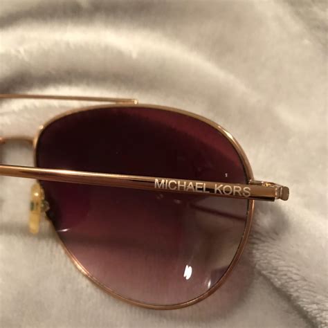 michael kors rose gold aviators.